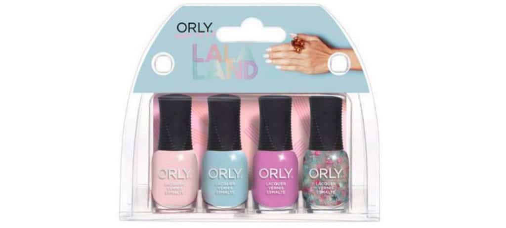 Orly La La Land, colori pastello per la primavera 2017 - Il set da 4 mini smalti