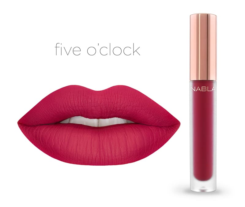 Five O'Clock - Dreamy Matte Liquid Lipsticks, le nuove tinte labbra Nabla Cosmetics