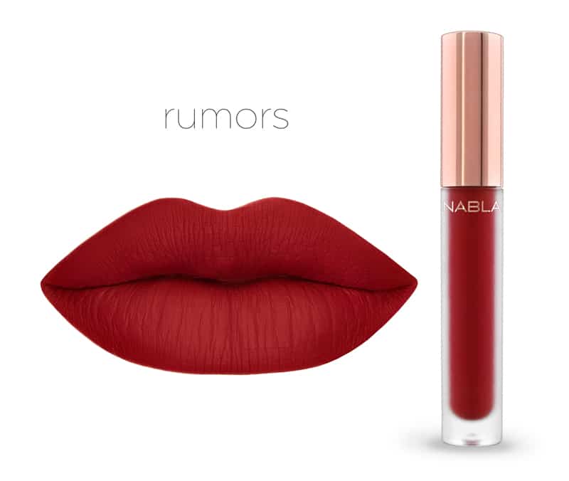Rumors - Dreamy Matte Liquid Lipsticks, le nuove tinte labbra Nabla Cosmetics