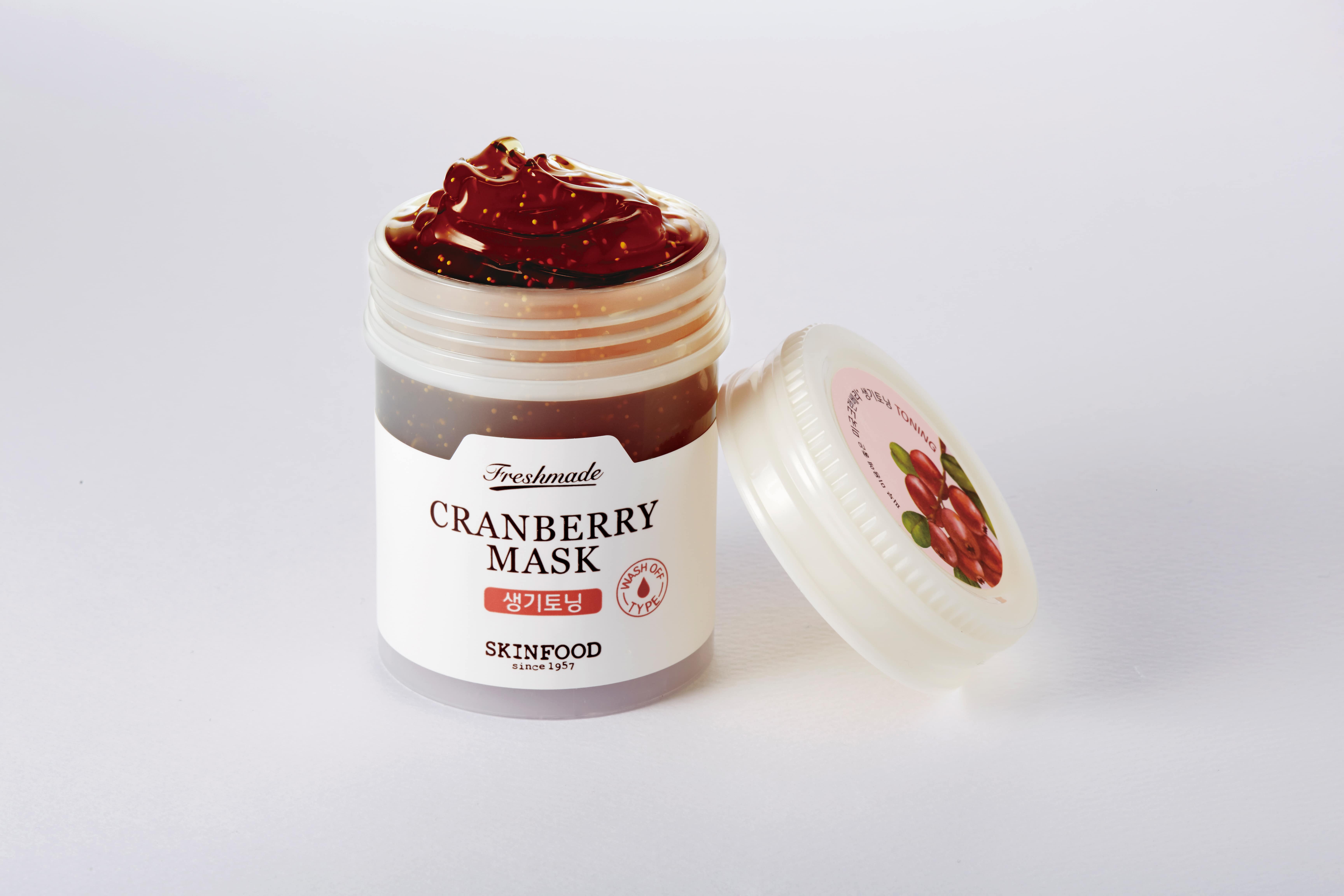 Skinfood: maschera al mirtillo rosso rivitalizzante
