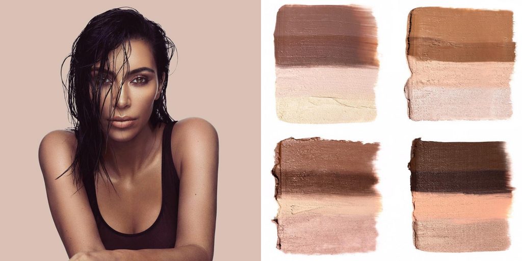 Tonalità dei Kit KKW Beauty Crème Contour and Higlight