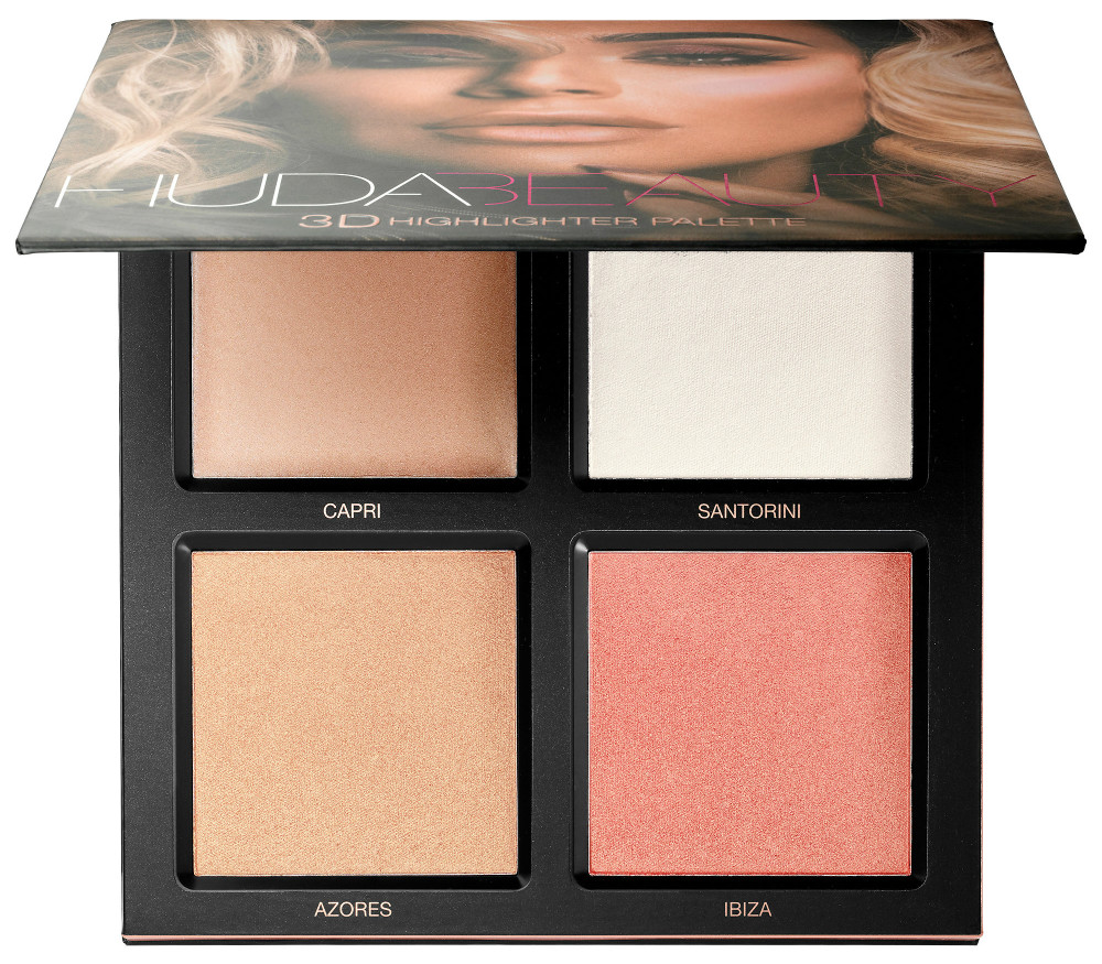 Huda Beauty arriva in Italia: tutti i prodotti presto disponibili da Sephora - La palette di illuminanti 3D Highlighter Palette