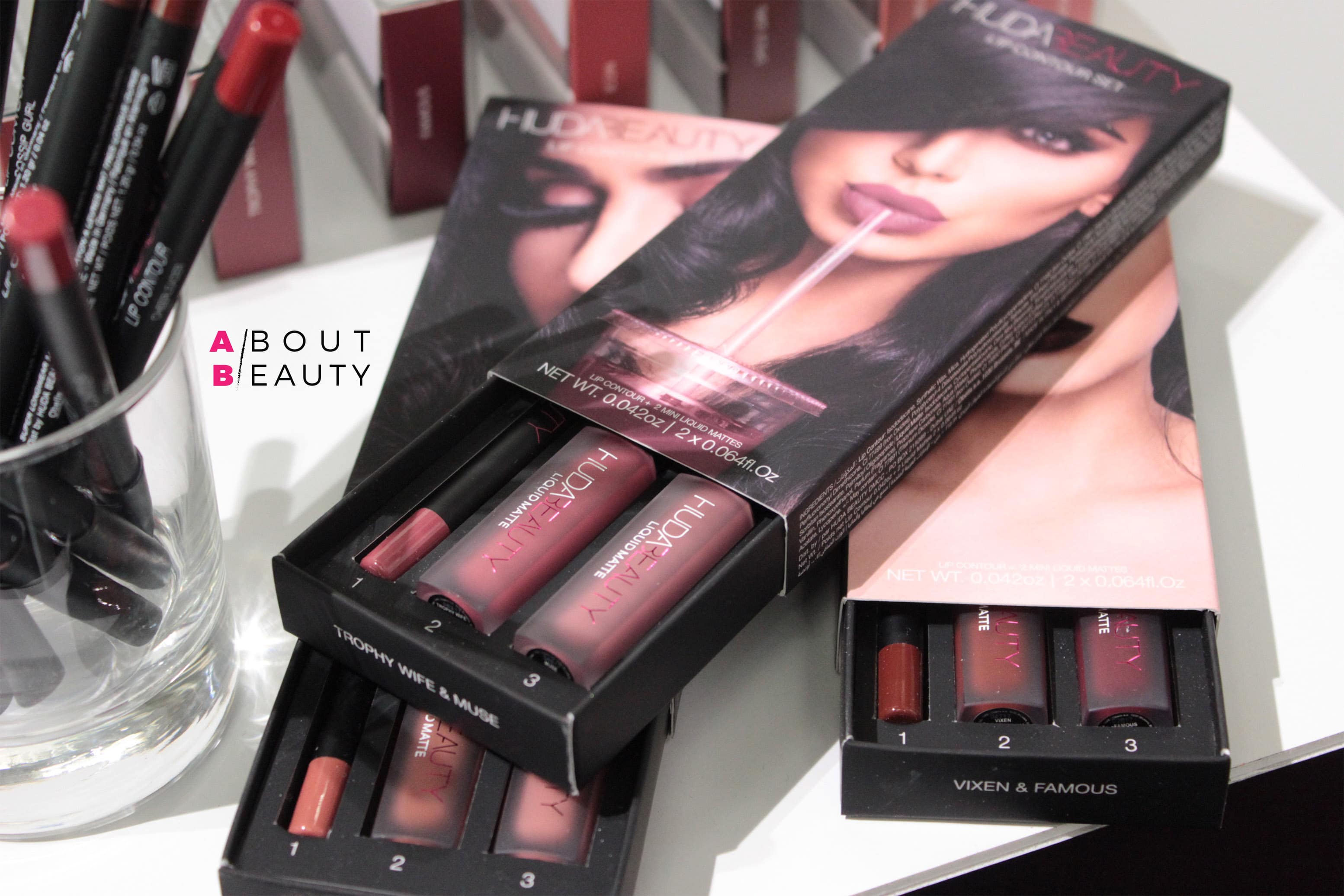 Huda Beauty arriva in Italia: tutti i prodotti presto disponibili da Sephora - Rossetti liquidi opachi Liquid Matte Mini Kit