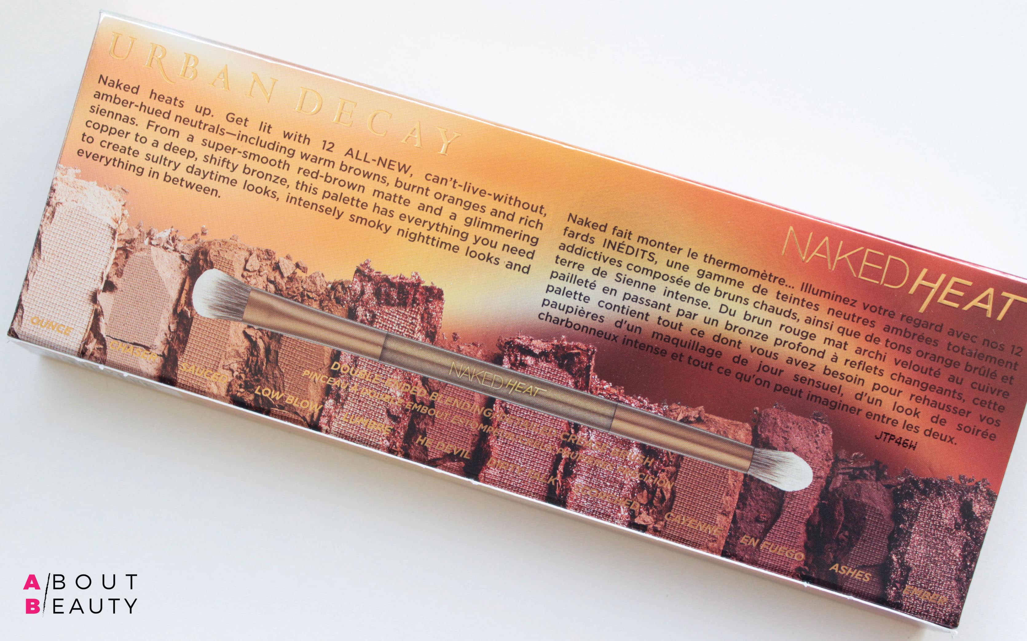 Urban Decay Naked Heat Collection - Swatch, info, prezzi e recensione | Il packaging