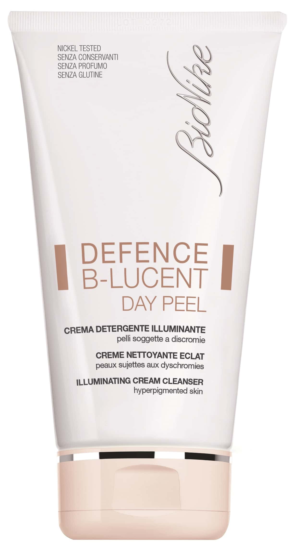 Defence B-LUCENT di BioNike: un detergente cremoso ed esfoliante per una pelle rinata