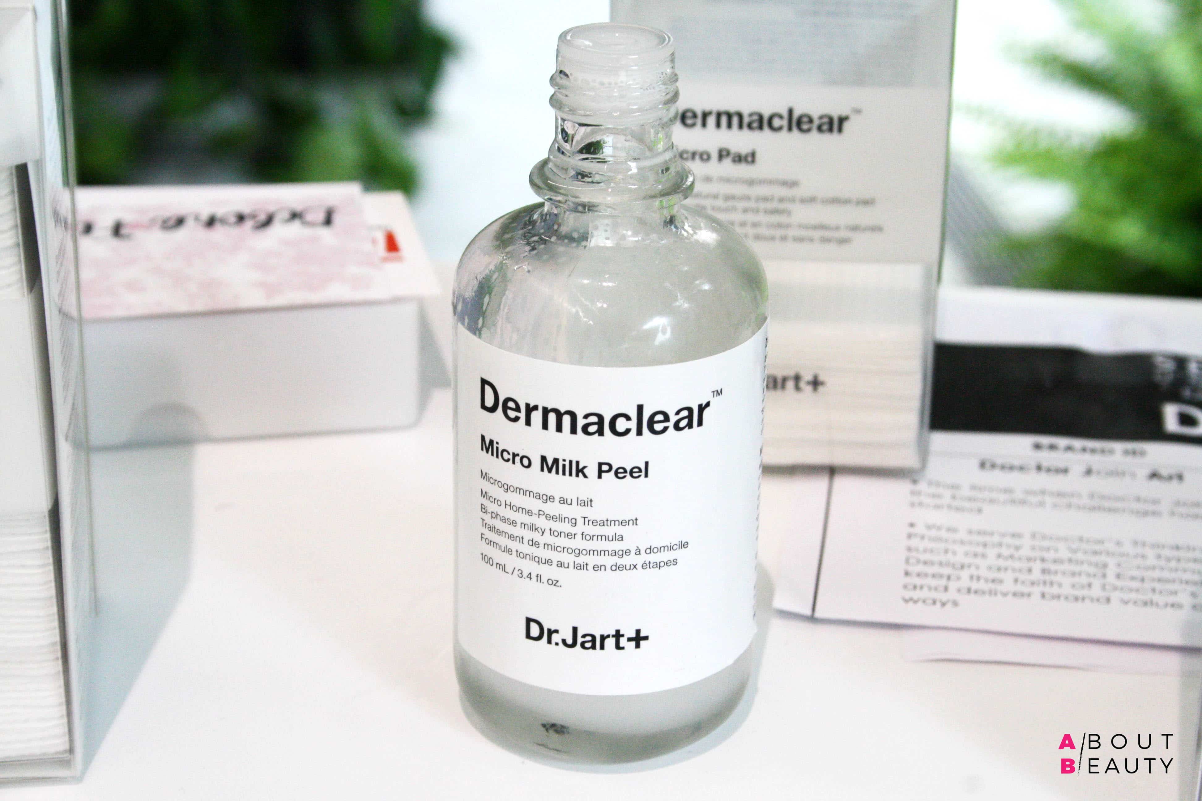 Dr. Jart+ presenta Dermask, Dermaclear e Ceramidin Trial Kit, le novità per l'autunno-inverno 2017 - Lo scrub Dermaclear Micro Milk Peel