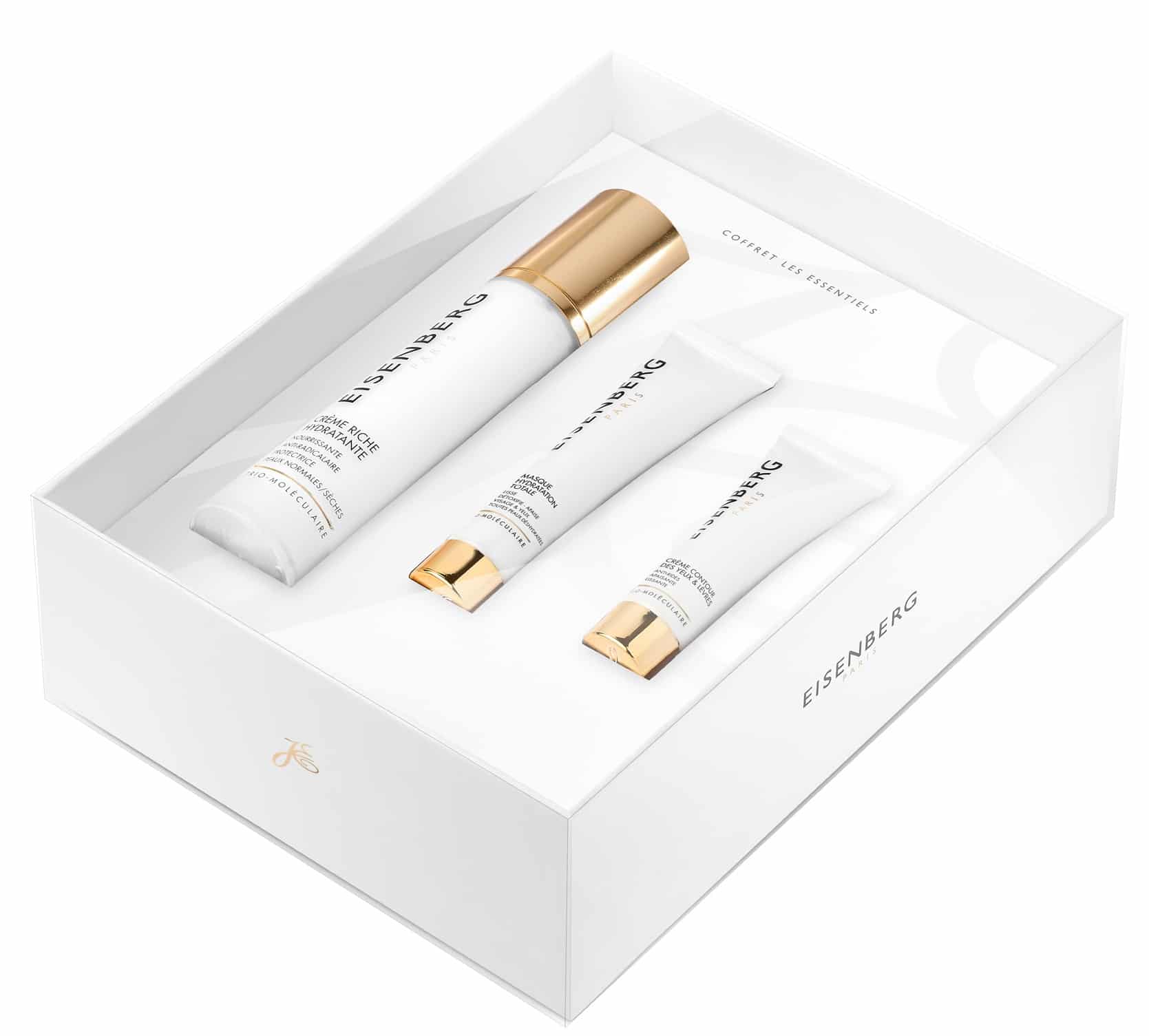 Idee regalo luxury - Cofanetti natalizi Eisenberg beauty e skincare - Gli essenziali: info, prezzi, dove acquistare