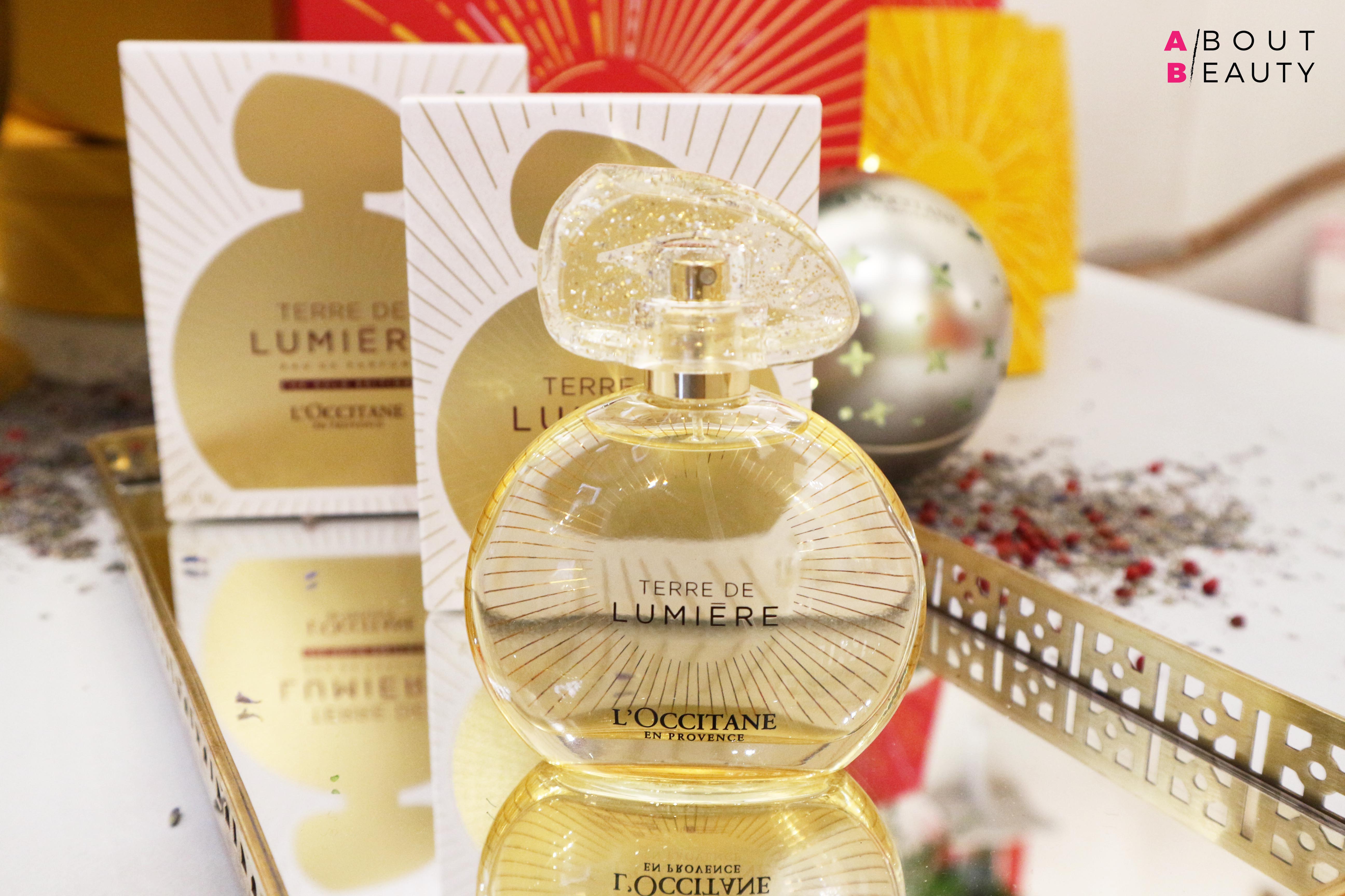 Il Natale L'Occitane 2017: tutte le novità - Nuova edizione limitata Eau de Parfum Terre de Lumière Gold Edition - Info, foto, prezzi