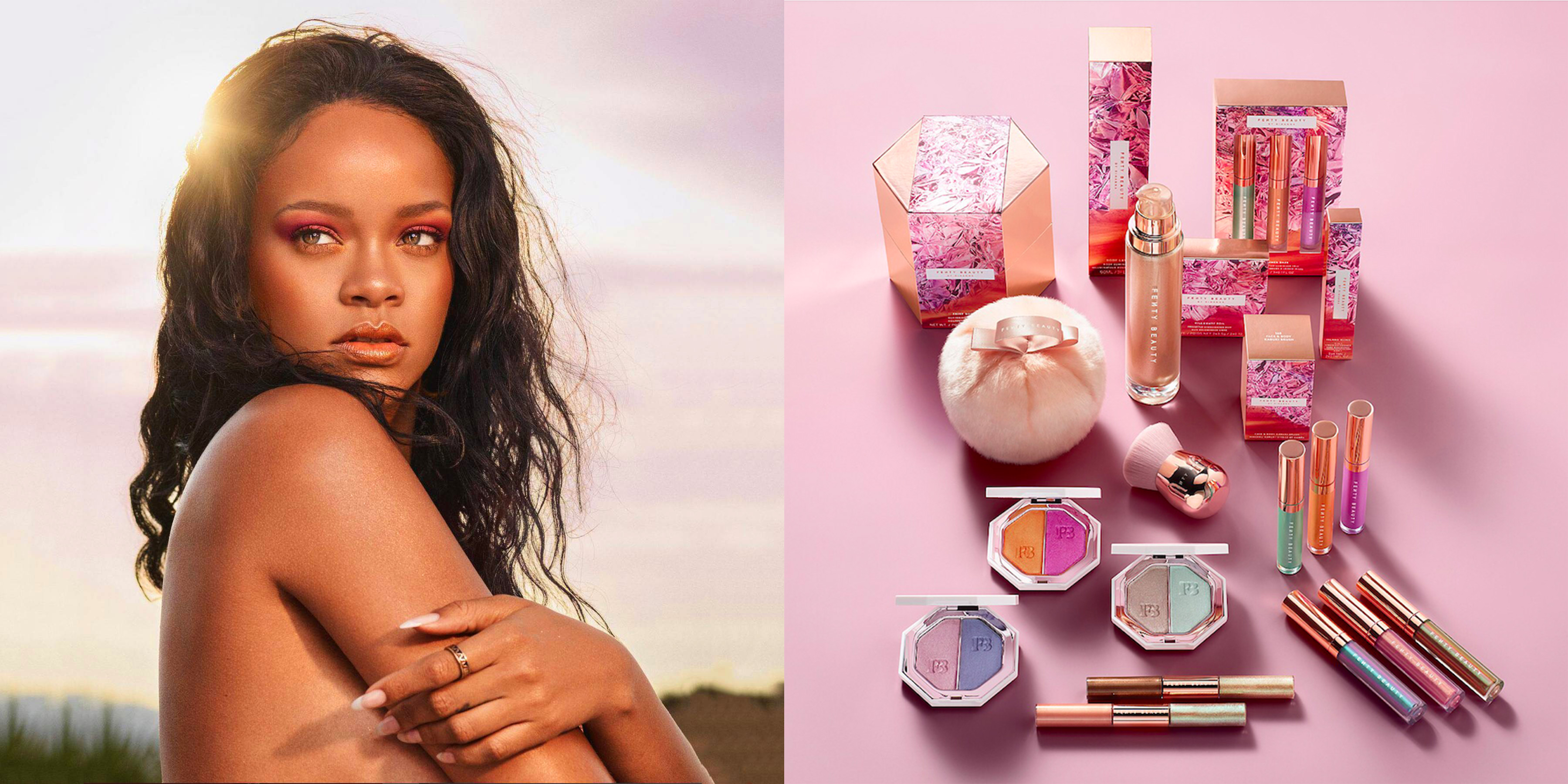 Fenty Beauty Beach Please, la collezione estiva che illuminerà la tua estate, info, prezzi, swatch, comparazioni, review