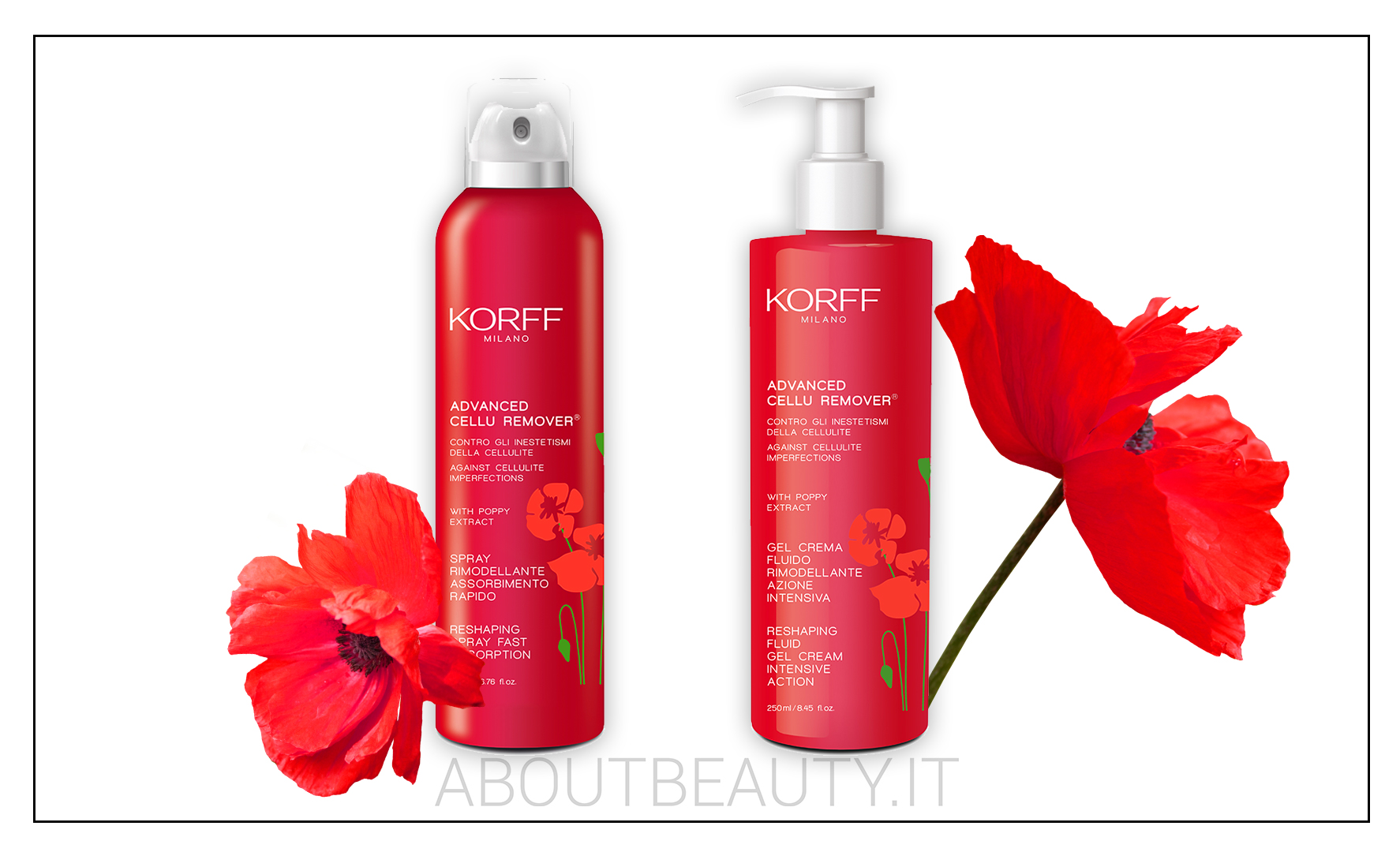 Le nuove uscite Korff 2018: la nuova linea Cellu Remover contro la cellulite
