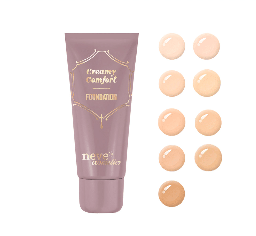 Neve Cosmetics Creamy Confort Fondotinta Compatto: info, prezzo, recensione, opinioni, immagini, swatch, INCI