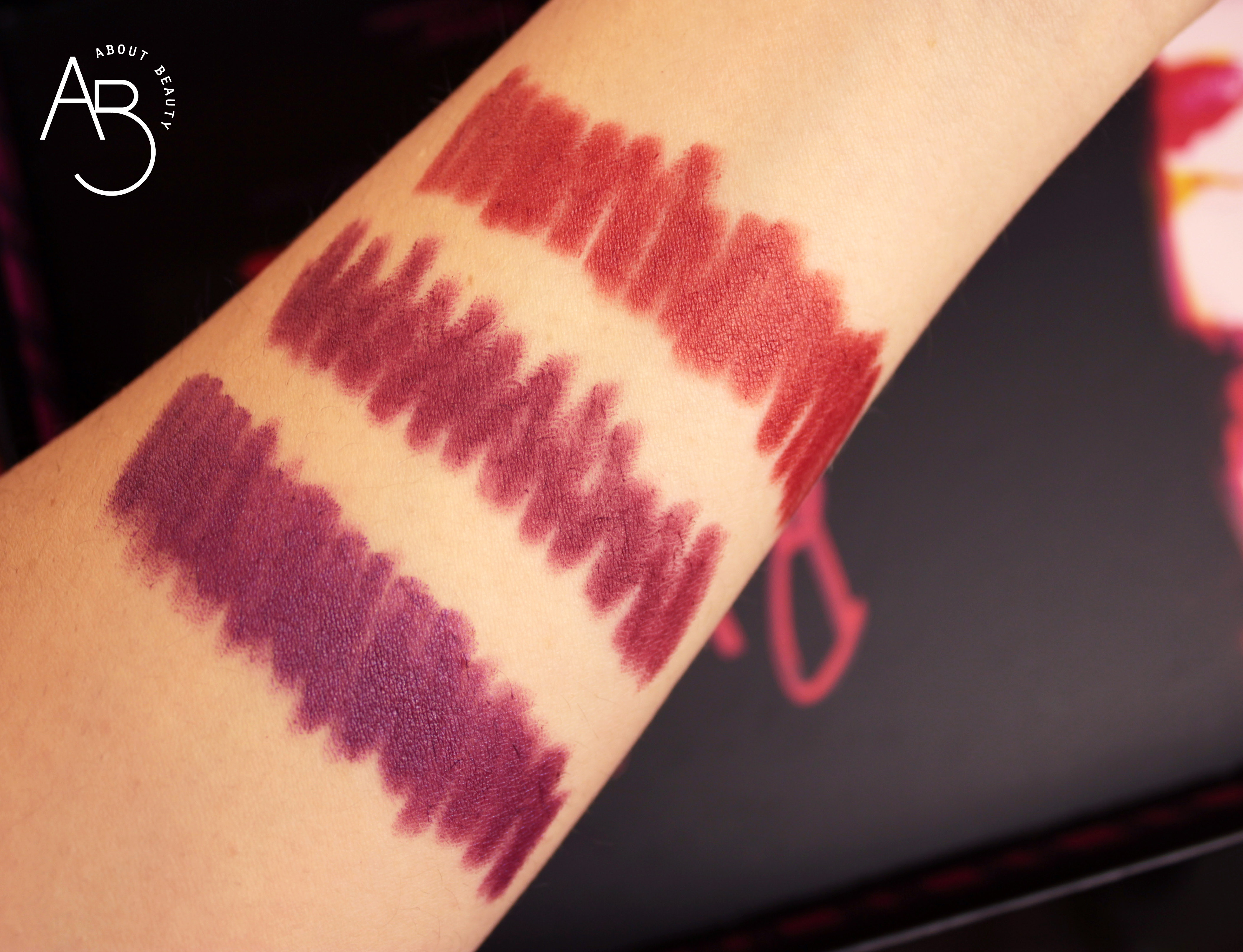 Neve Cosmetics Rebel Epoque - Review, recensione, opinioni, swatch, prezzo, dove acquistare, sconto - Pastello Labbra Nihilism Tartan Spiral swatches