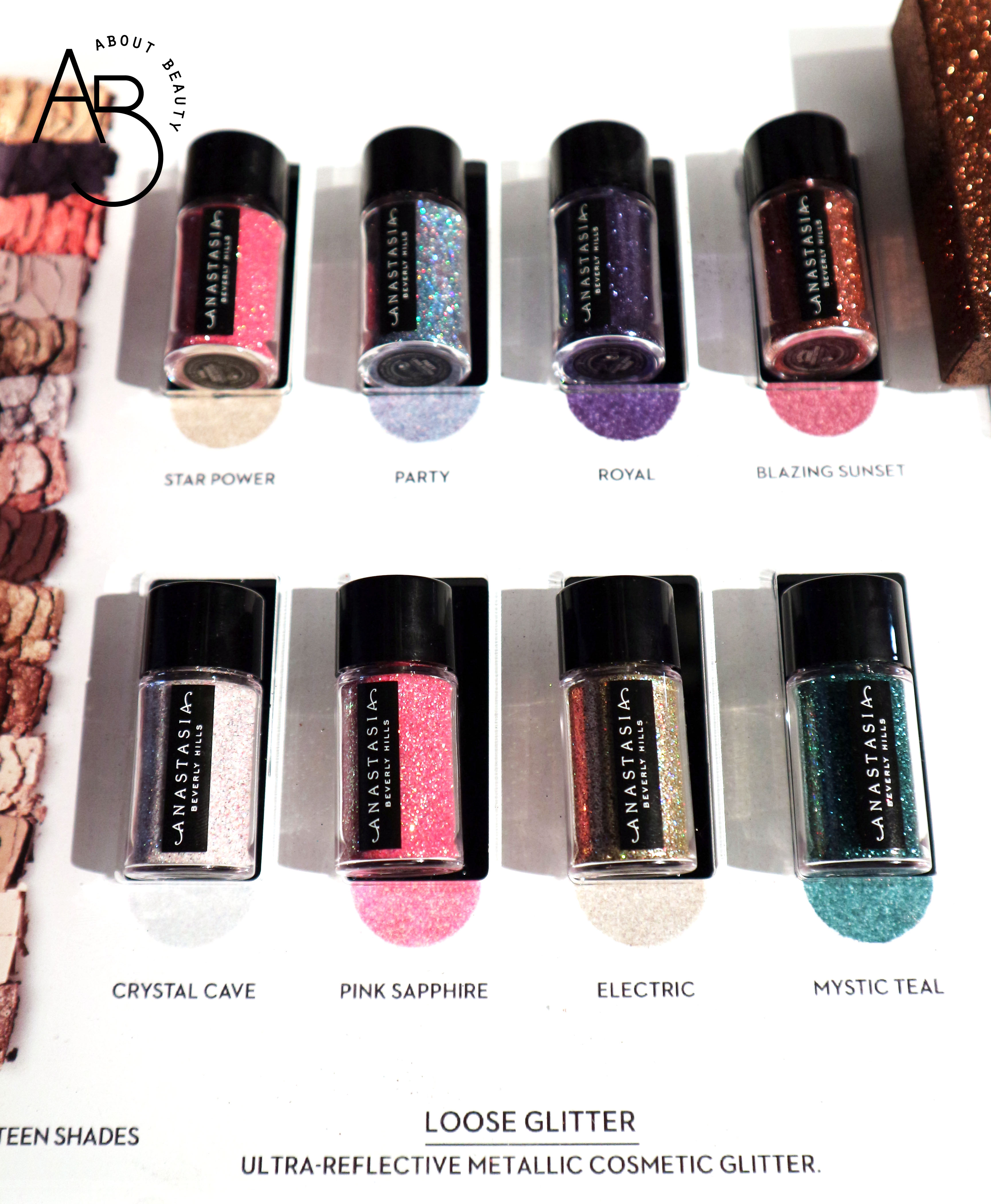 Sephora Natale 2018 Novita da non perdere - Make-up - Anastasia Beverly Hills Loose Glitter - Review, recensione, swatch, info, prezzo, dove acquistare, data di uscita, packaging