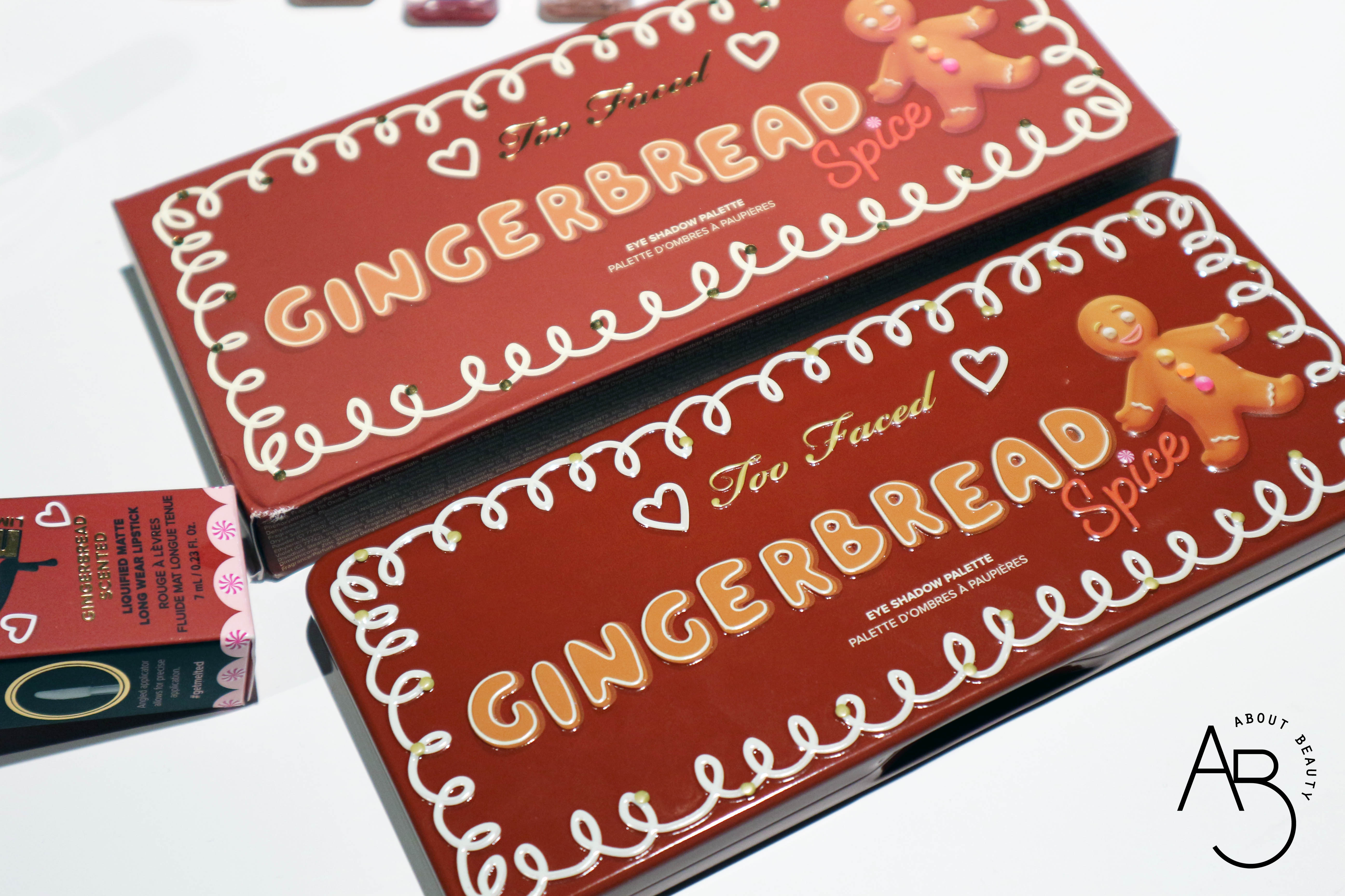 Sephora Natale 2018 Novita da non perdere - Make-up - Too Faced Cofanetti Palette Eyeshadow Ombretti Gingerbread Spice - Review, recensione, swatch, info, prezzo, dove acquistare, data di uscita, packaging