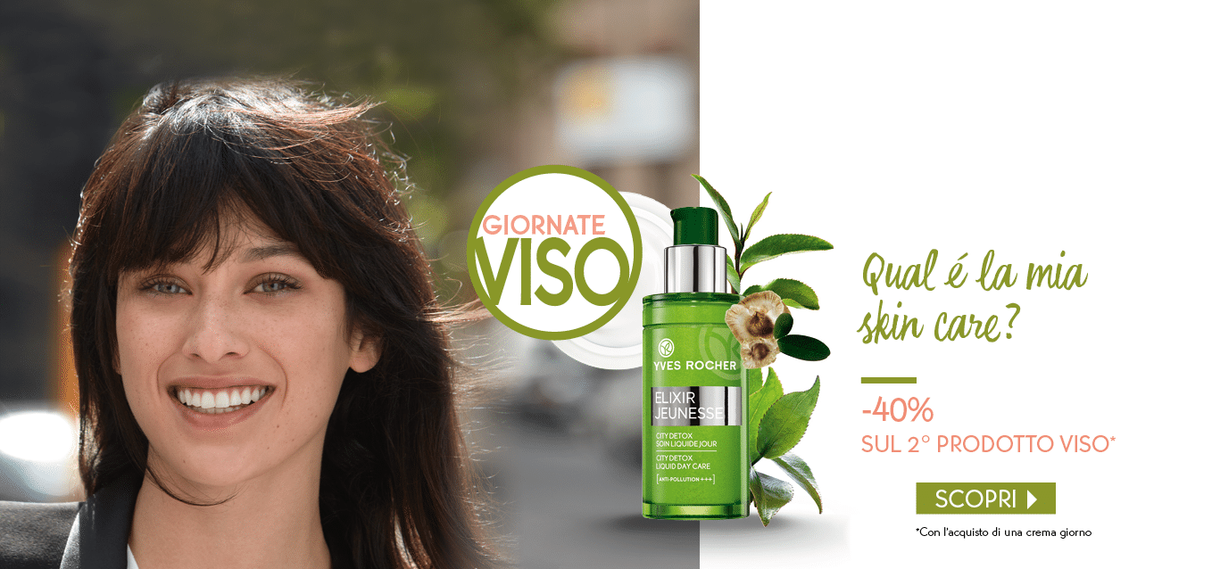 yves rocher giornate viso skin days 2018 ottobre