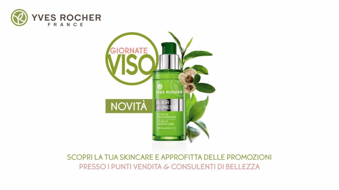 yves rocher giornate viso skin days 2018 ottobre