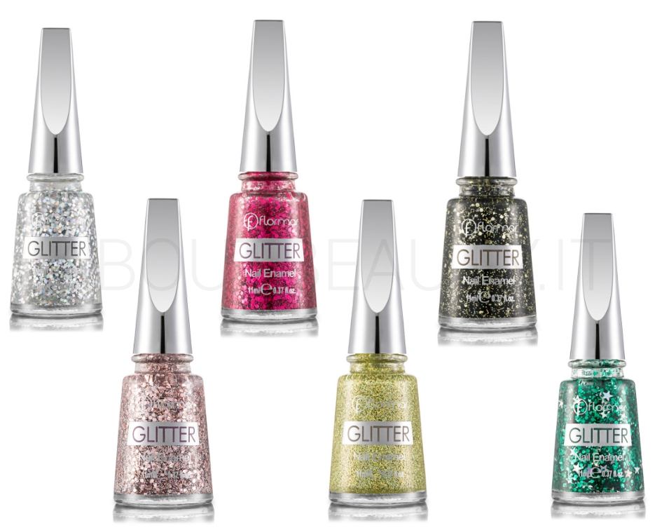About Novità Natale 2018 di Flormar Glitter Nail Enamel - Review, recensione, swatch, dove acquistare, prezzo